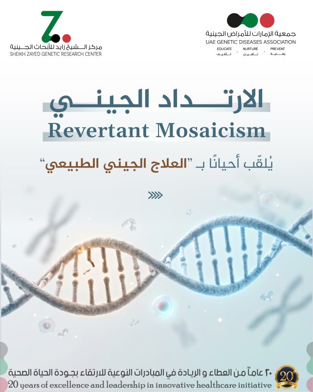 الارتداد الجيني هو ظاهرة نادرة تُصحّح فيها بعض خلايا الجسم طفرة وراثية مسببة للمرض تلقائيًا، فتعود للعمل بصورة أقرب للطبيعي. لذلك يصبح الجسم كفسيفساء: خلايا تحمل الطفرة وخلايا أخرى تحسّنت كأنها شُفيت جزئيًا.
#الارتداد_الجيني #الفسيفسائية_الجينية #علم_الوراثة #جينات