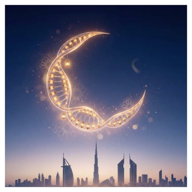 تتقدم جمعية الإمارات للأمراض الجينية بأحر التهاني والتبريكات بمناسبة حلول شهر رمضان المبارك، أعاده الله علينا وعليكم بالخير واليمن والبركات.
#شهر_رمضان #رمضان 
The UAE Genetic Diseases Association extends its warmest congratulations on the occasion of the holy month of Ramadan. May it bring you and your loved ones peace, prosperity, and blessings.
#ramadan